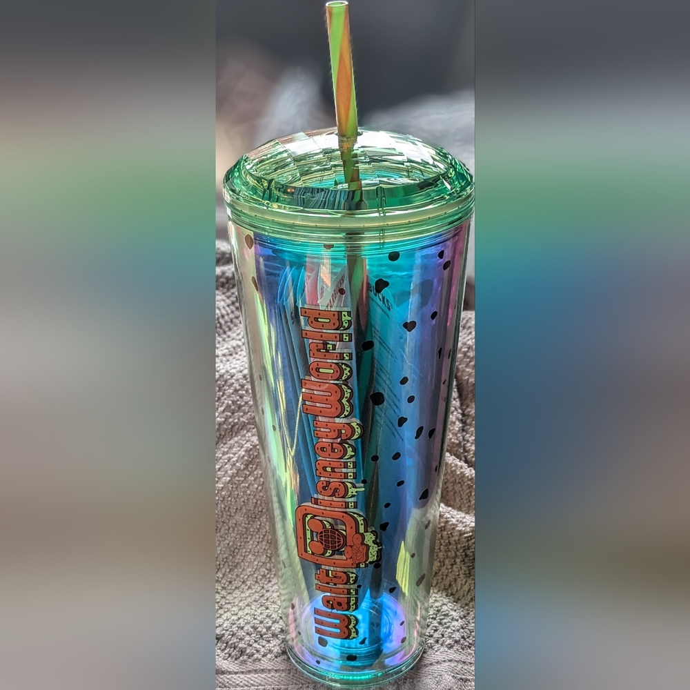 Disney Eats Ice Cream Sandwich Starbucks®Tumbler w/ Straw- BRAND NEW, NEVER USED